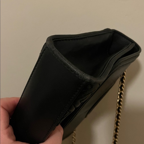 Tory Burch Black Quilted Crossbody Bag - Picture 5 of 6